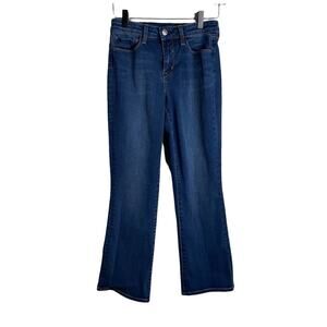 L'Agence Serena High Rise Cropped Baby Flare Medium Wash‎ Blue Size 25